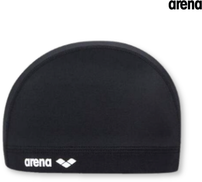 아레나 수모 남자 여성 수영모자 성인 스판, 1개, 블랙