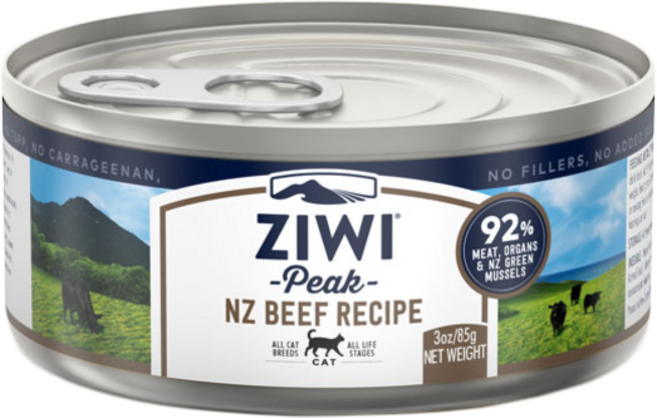 Ziwi Peak 經典貓罐, 牛肉, 85g, 1個