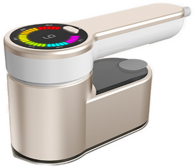 120ML 핸디 스팀다리미 손잡이 회전 핸드조절 수평 수직 겸용 미니다리미 가정용, 옐로우, JD03220