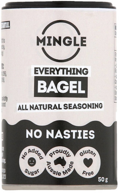 호주 밍글 베이글 천연 시즈닝 양념 50g Mingle Bagel All-natural Seasoning, 1개