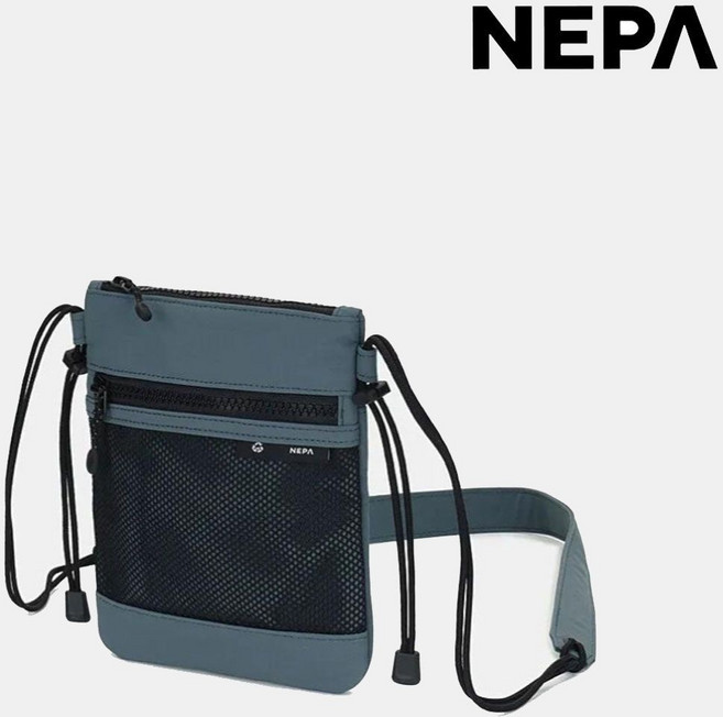 [백화점상품] 네파 BROUN 브로운 크로스백 보조가방 여권가방, 블루(B17)