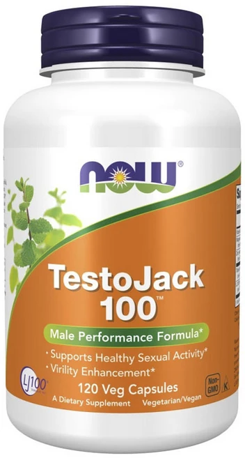 나우푸드 테스토잭 100 남성 퍼포먼스 포뮬러 베지 캡슐, 1개, 120정 - 쿠팡