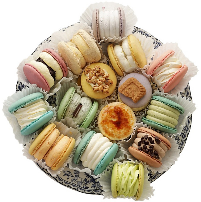 황홀스레 수제 마카롱 뚱카롱 랜덤 9구 세트, 1개