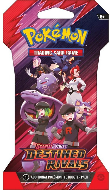2위 - 포켓몬카드 게임 로켓단 데스티니 라이벌 슬리브 부스터 1팩 영문판, pokemon, 1pcak