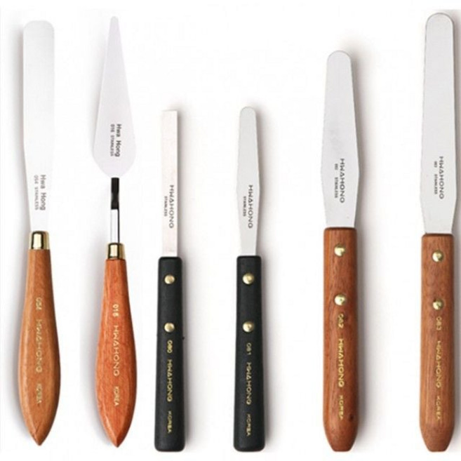 화홍 나이프 K10 NO.001-065 -43394 붓 판화 수채붓 물감 rds+500WB, 13호, 본상품선택