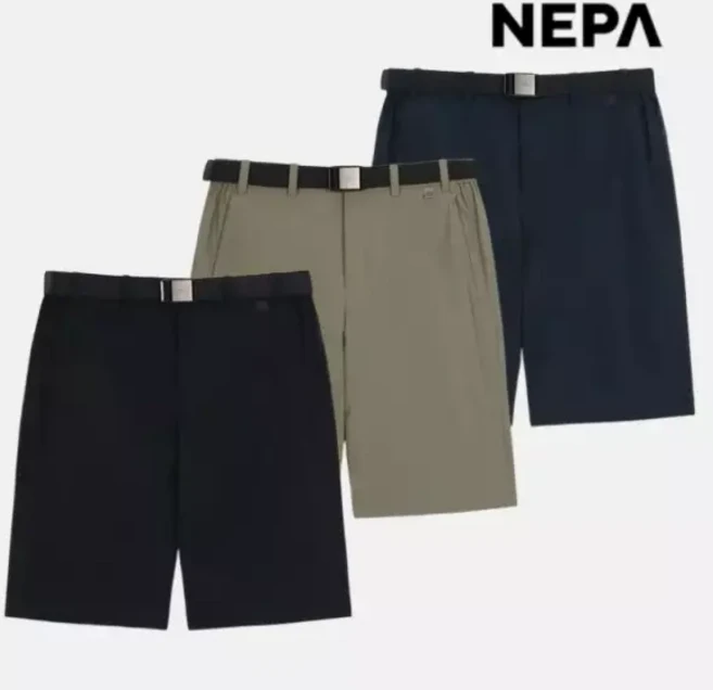 네파(남성) -이월특가- 25SS 남성 마운틴 베이직 쇼츠 기능성 냉감소재 적용으로 착장시 쾌적함과 시원함 유지 심플한 외관의 기본형 5부 반바지 7L31704