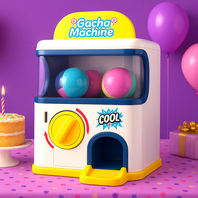 미니 캡슐토이 뽑기기계 가챠뽑기 머신 장난감, 1개