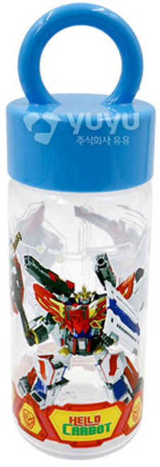 헬로카봇용사 핸디 유치원 소풍 트라이탄 핸디 보틀 350ml, 1개, 380L, 블루