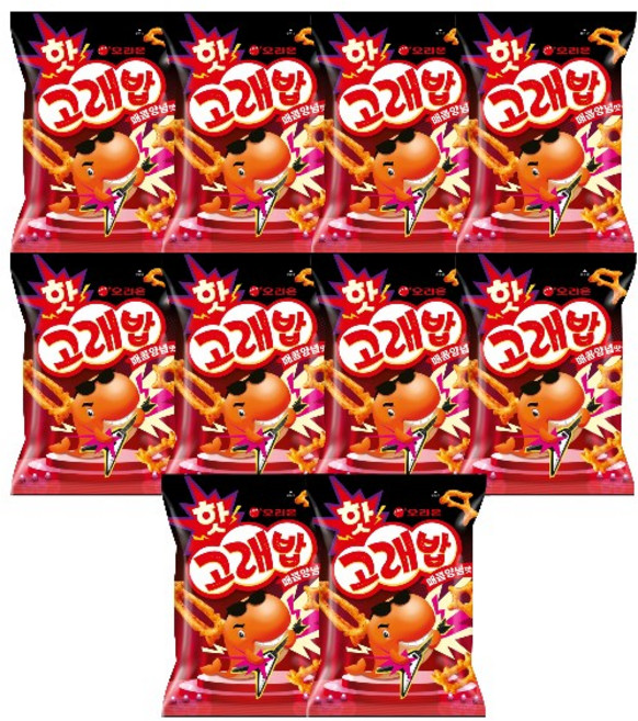 오리온 핫고래밥 매콤양념맛 118g