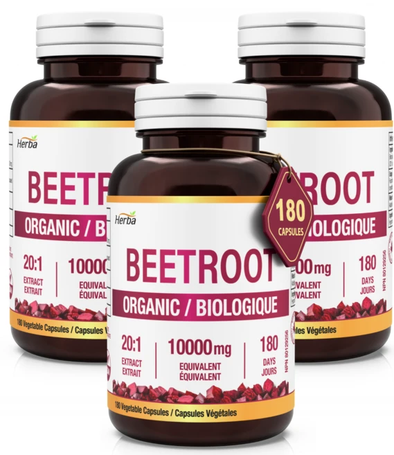 허바캐나다 비트뿌리 10000mg 180베지캡슐 레드비트 비트루트, 3개, 180정 - 쿠팡