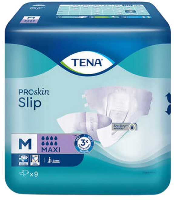테나 맥시 오버나이트 대형 9매 1팩 숙면패드 취침용 성인용기저귀, 9개입, 1개