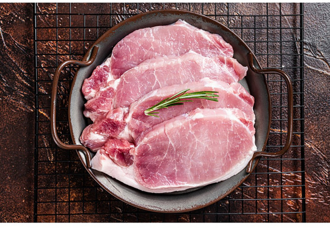 [고기마을] 신선한 한돈 등심 500g 돈까스용 카레용 국산 돼지고기 전용 커팅 [원산지:국산(전라남도 목포시)], 1개