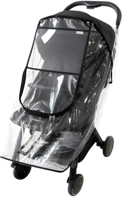 맘스포유 스마트핏 레인커버 휴대용 유모차 범용, 1개