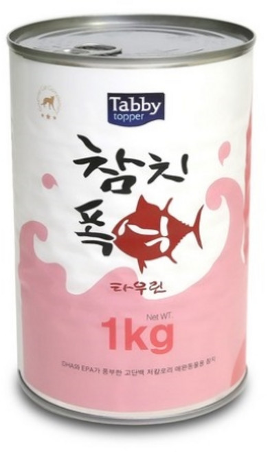 테비 참치폭식 타우린 1kg x 6개