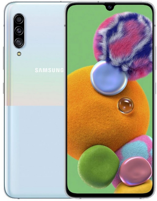 갤럭시A90 5G 128GB 공기계 중고폰 자급제 SM-A908, 당일출발._ 화이트_SS급