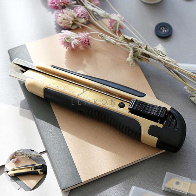 이렌콩 티타늄대형커터 165x40mm 산업용커터칼 특대형커터칼 전문가용커터칼