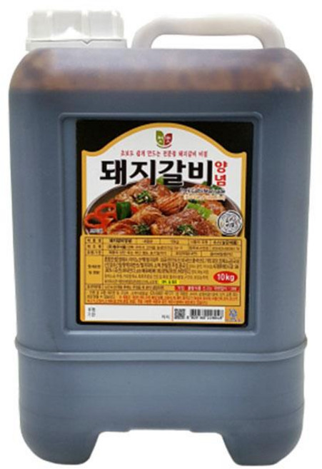 원하프돼지갈비양념 10KG/청우, 1개, 10kg