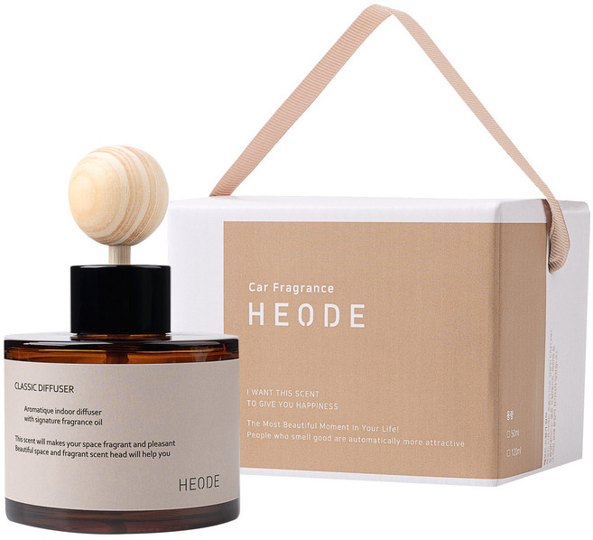 헤오드 클래식 차량용 디퓨저 120ml, 2개, 에이프릴프레쉬