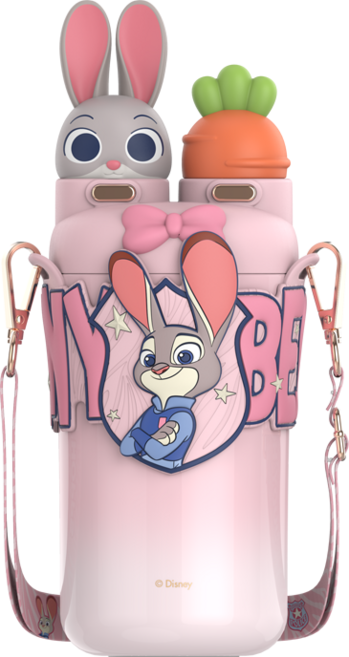 크로스 보더 디즈니 주토피아 텀블러 550밀리리터, 1개, 550ml, 550ml 주디 홉스