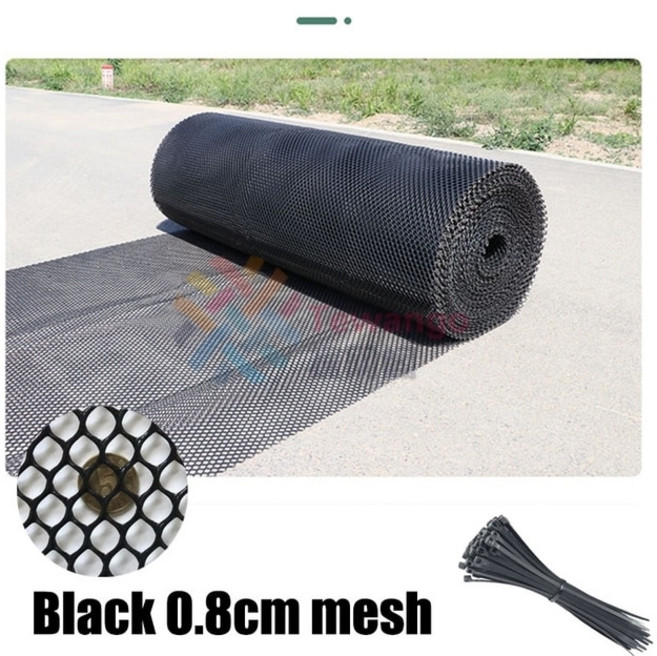 방묘문 펫도어 Tewango-떨어짐 방지 네트워크 고양이 애완동물 발코니 안전 울타리 DIY 플라스틱 메쉬 그물, 1개