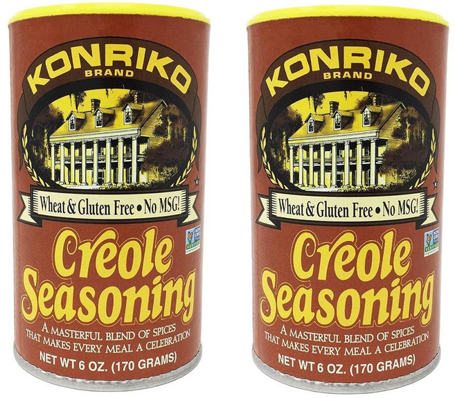 Konriko 크리올 시즈닝 2팩, 2개, 170g