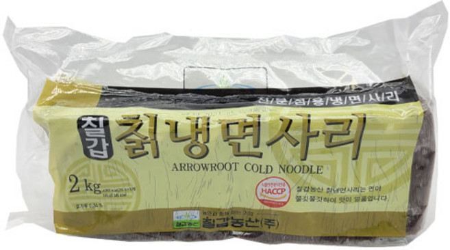 칠갑 칡냉면사리 2kg, 1개