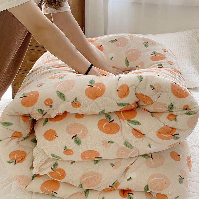 뉴커먼 큐티 밀크벨벳 귀여운 극세사 이불