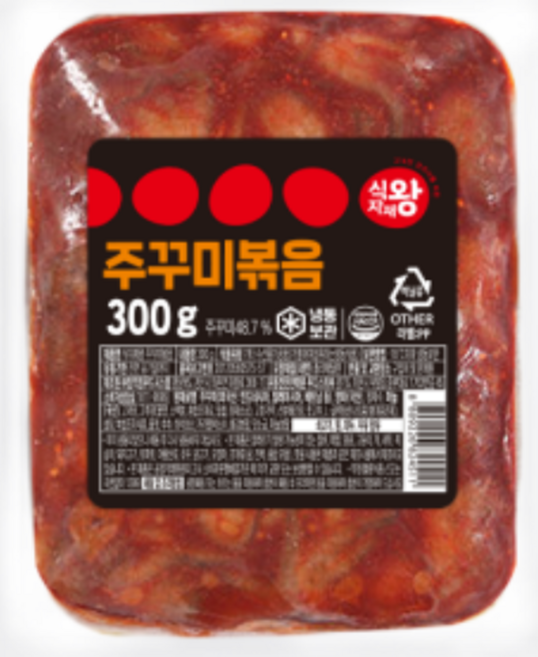 식자재왕 쭈꾸미볶음, 1개