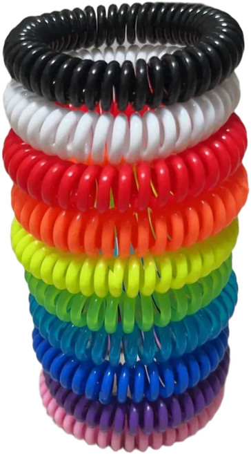 실드가드 힐링 써머 밴드 안전 인증 효과 좋은 스트링 썸머 팔찌 혼합 색상, 10g, 10개