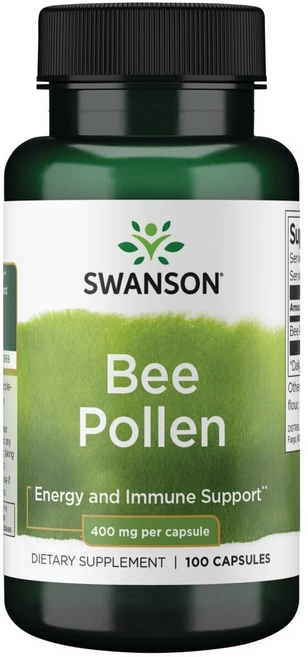 스완슨 벌 화분 400mg 캡슐, 1개, 100정 - 쿠팡