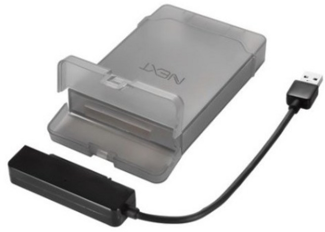 넥스트유 외장하드케이스 6.35cm NEXT-215U3, 1개