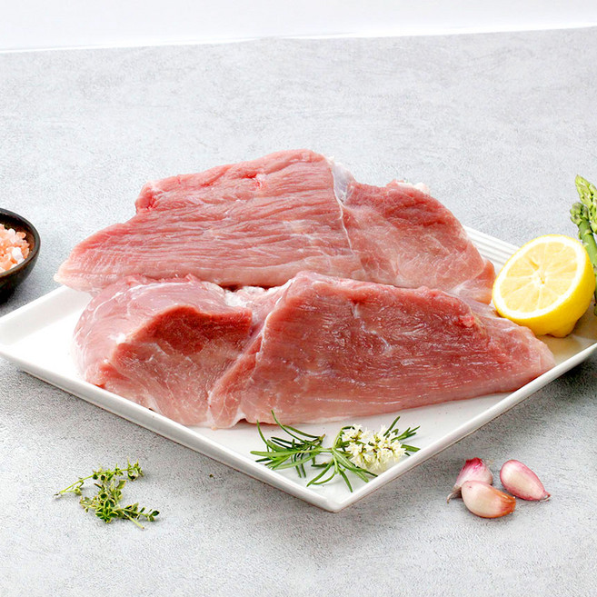 [미트스튜디오] 한돈 1등급 뒷다리살 2kg, 500g, 4개, 뒷다리 제육용 500g (냉장)