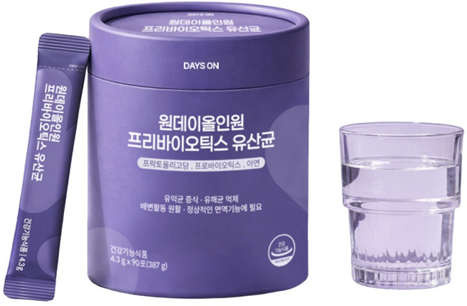 온가족구성 시즌4 데이즈온 원데이올인원 프리바이오틱스 유산균 90포, 90개, 90