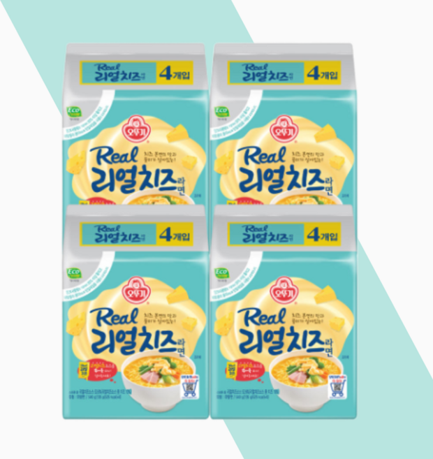 오뚜기 리얼치즈라면 135g×32개
