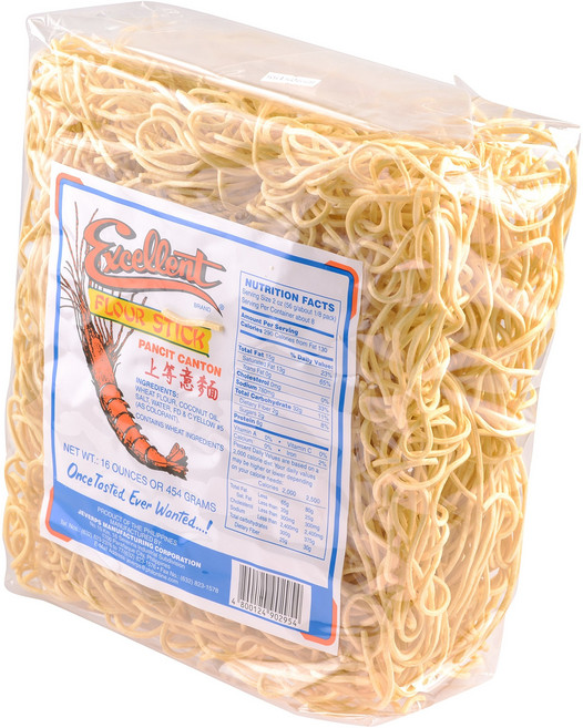 엑설런트 판싯 캔톤 누들 16온스 바이 엑설런트 Excellent Pancit Canton Noodles 16 Ounce by Excellent, 1개
