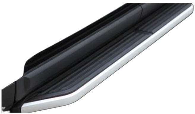 도어 사이드스텝 옆 발판 튜닝 차량용 보조계단 받침 발걸이 호환 오리지널 자동차용품, 조명 없이, 단일 팩