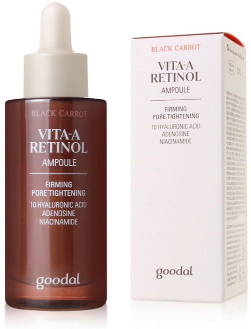 구달 흑당근 비타A 레티놀 탄력 앰플, 30ml, 1개