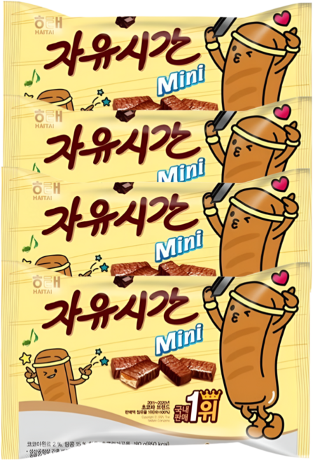 자유시간 미니, 180g, 4개