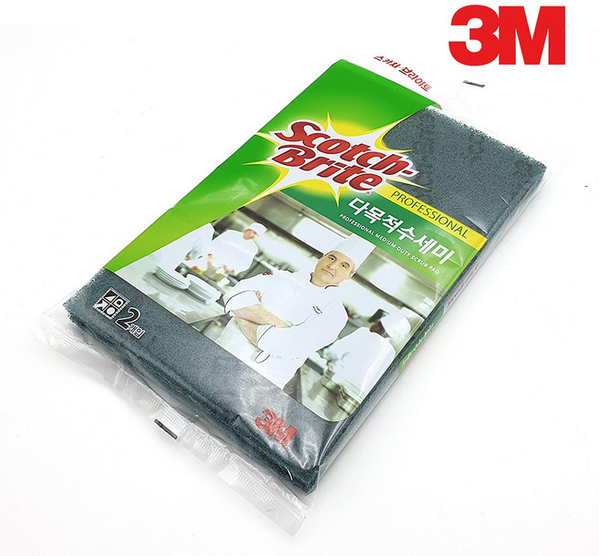 3M 스카치브라이트 다목적96 수세미 2개입, 2개