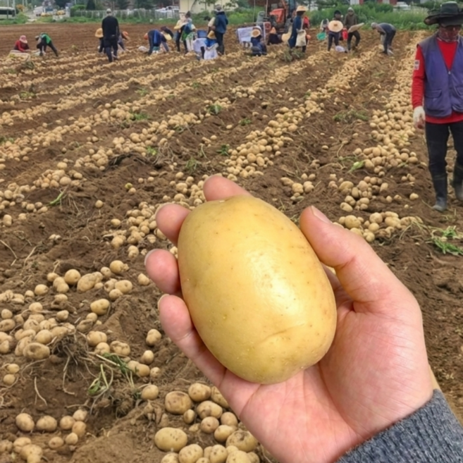 햇 수미감자 포슬포슬 감자 산지직송 가정용, 1개, 5kg