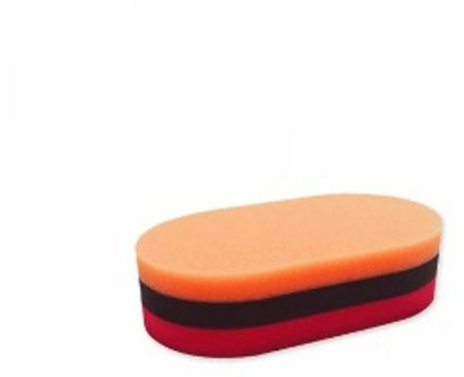 잇츠윈 3색 저먼패드 왁스 어플리케이터, 혼합색상, 10개