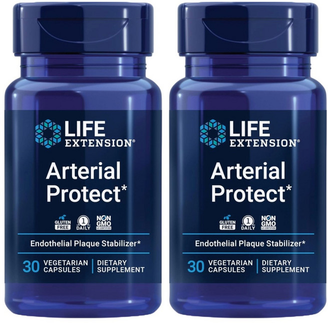 라이프익스텐션 고약사 피크노제놀 고투콜라 Arterial Protect 30정 x 2개, 1개