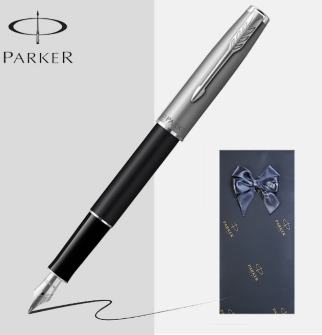 파카 만년필 소네트 에센셜 [무료선물포장], 에센셜 블랙 CT, F촉(보통촉)