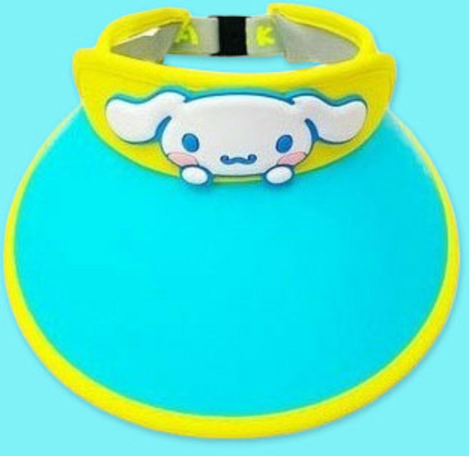 와글와글 산리오 시나모롤 유아동 햇빛차단 썬캡