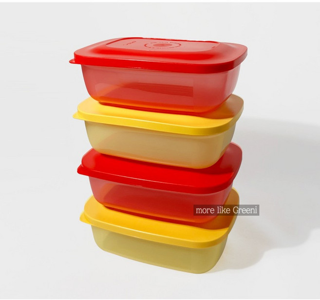 타파웨어 스몰세이버480ml(4개세트) / 타파웨어반찬통 / 타파웨어정품 / 타파웨어나들이용기 / 타파웨어 브랜즈코리아 [아이를사랑하는땡큐맘], 타파웨어 스몰세이버480ml(4개세트)-1개, 1세트