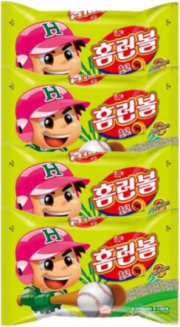 해태 홈런볼 128gx4개, 128g, 4개