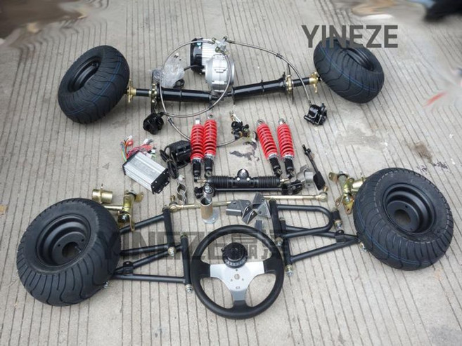 고카트 개조 액세서리 DIY 레이싱 타이어 전동휠, 기본 모델명/품번, 1개, 48V 750W 광타이어컨트롤러