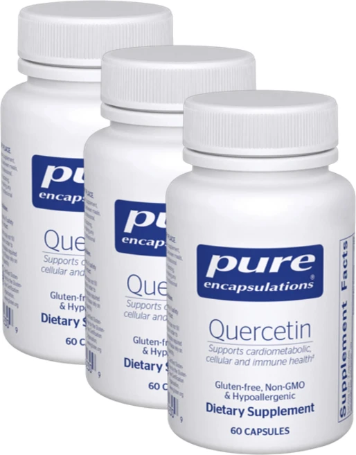 퓨어인캡슐레이션 퀘르세틴 Quercetin, 3개, 60정 - 쿠팡