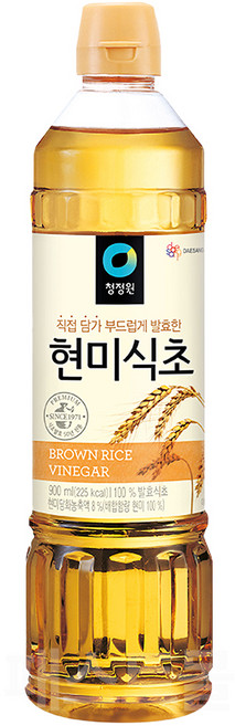 청정원 현미 식초, 900ml, 1개