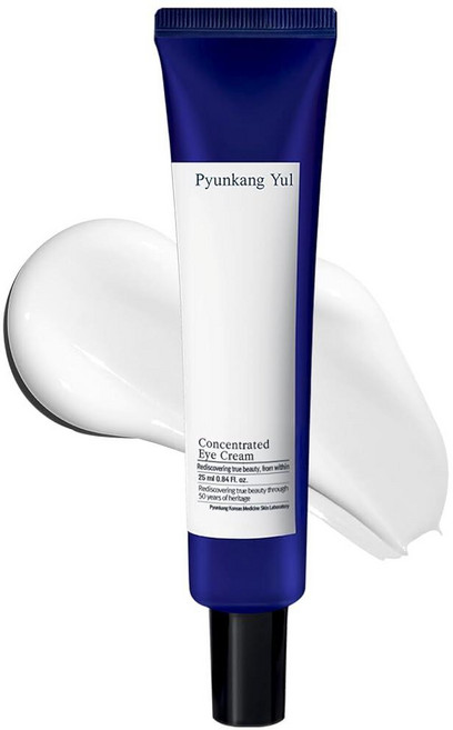 Pyunkang Yul 농축 아이 크림 - 2 폴드 기능 브라이트닝 케어 시어 버터 황기 뿌리 사포닌 이소플라보노이드 제공 바이탈에서 추출한 건강한 성분, Pyunkang Yul 농축 아이 크림 - 2 폴드 기